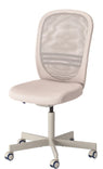 FLINTAN Office chair, beige