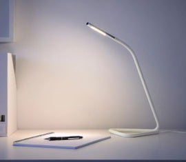 HARTE LED work lamp, black/silver