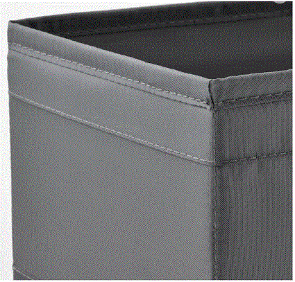 SKUBB Box, set of 6, dark grey