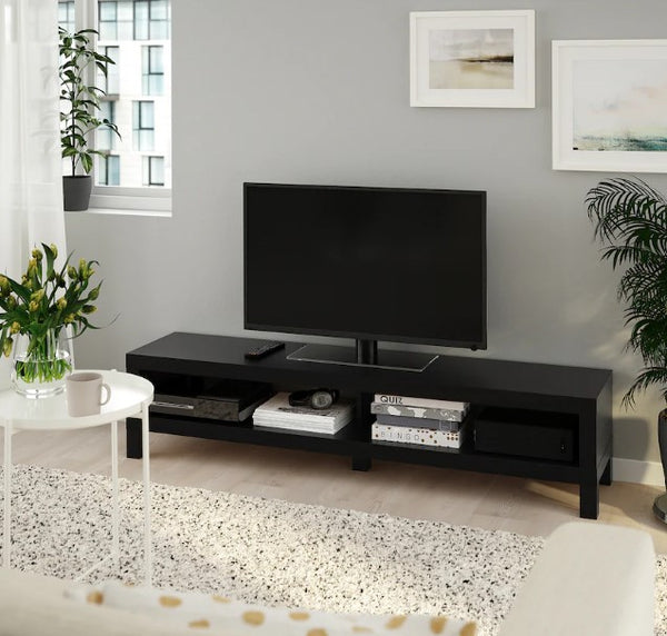 LACK TV bench, black-brown, 160x35x36 cm