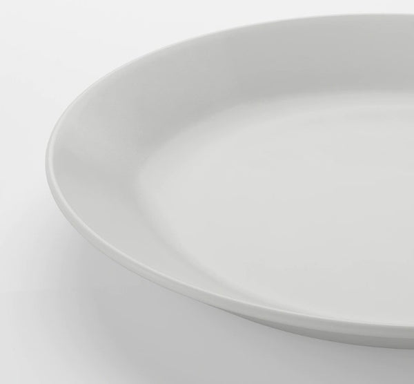 OFTAST Deep plate, white, 20 cm