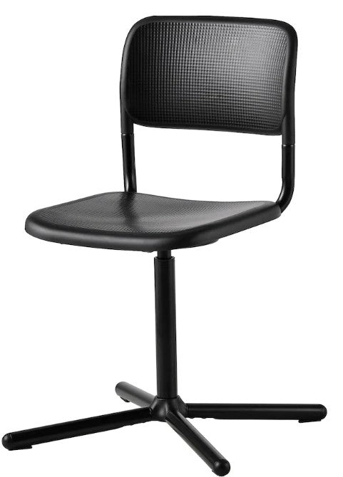 SMÄLLEN Swivel chair, black