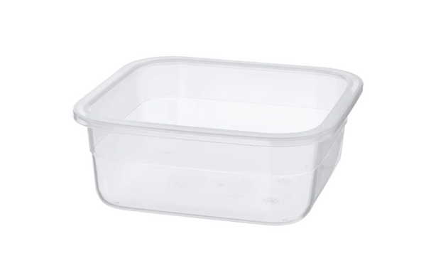 IKEA 365+ Food container, square/plastic 750 ml