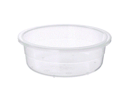 IKEA 365+ Food container, round/plastic