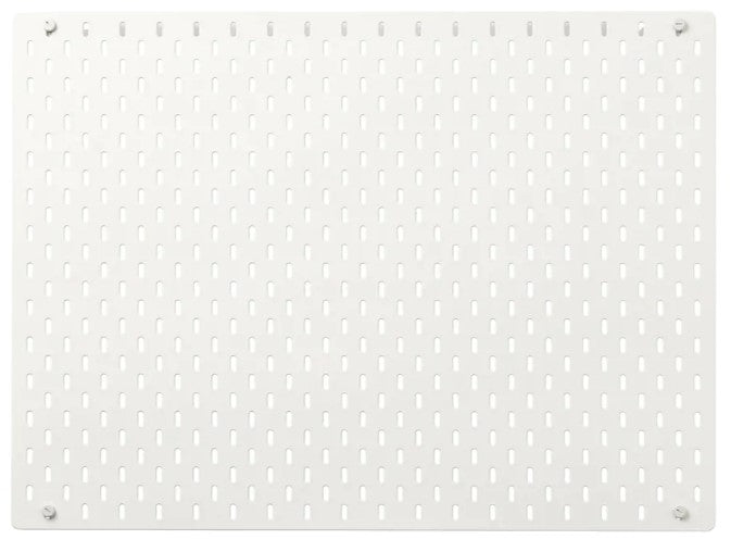 SKÅDIS Pegboard, white, 76x56 cm