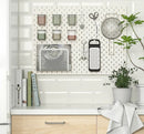 SKÅDIS Pegboard, white, 76x56 cm