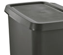 KNÖCKLA Pedal bin, dark grey, 50 l