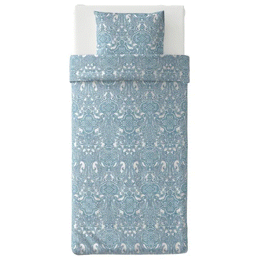 JATTEVALLMO Duvet cover & pillowcase 150x200