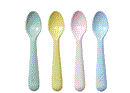 KALAS Spoon, Mixed Colours 4 pieces.