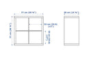 KALLAX IKEA Shelf unit 77x77