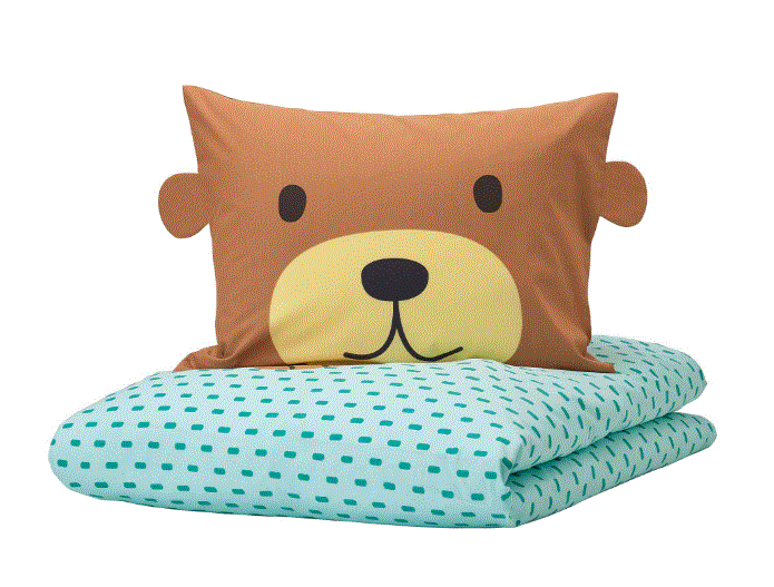 KAPPHAST duvet cover and pillowcase 150x200/50x60