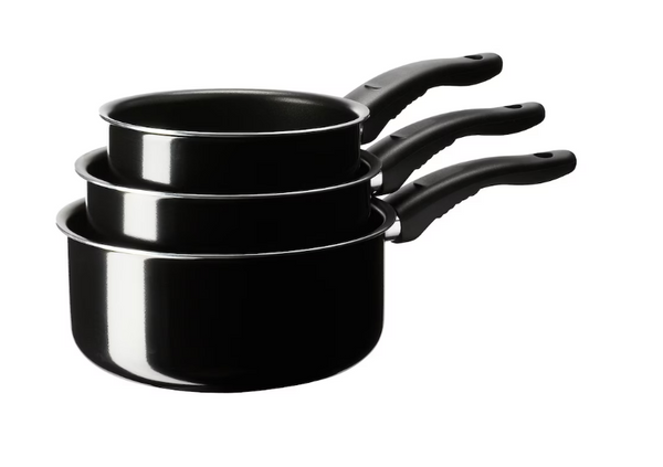 KAVALKAD IKEA saucepan set of 3