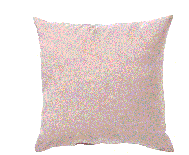 KÄRLEKSGRÄS Cushion, light pink, 40x40 cm
