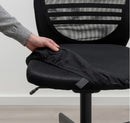 FLINTAN Office chair, black