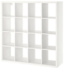 KALLAX Shelving unit, white, 147x147 cm