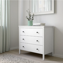 KOPPANG Chest of 3 drawers, white, 90x83 cm >