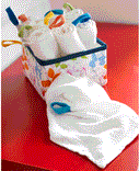 KRAMA Towel set of 10 white, 30x30