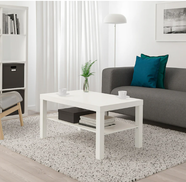 LACK Coffee table, white, 90x55 cm