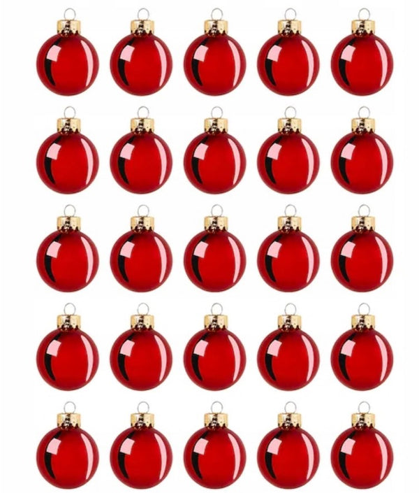 IKEA VINTER 2021 Decoration bauble glass 3.5 cm >