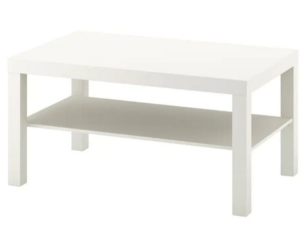 LACK Coffee table, white, 90x55 cm