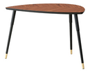 LÖVBACKEN Side table, medium brown, 77x39 cm