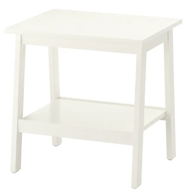 LUNNARP Side table, white, 55x45 cm