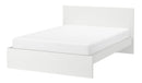 MALM Bed frame, high, white, 140x200 cm