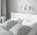 MALM Bed frame, high, white, 140x200 cm