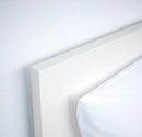 MALM Bed frame, high, white, 140x200 cm