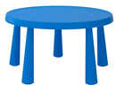 MAMMUT Children's table, in/outdoor blue, 85 cm