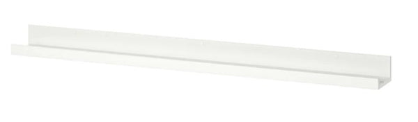 MOSSLANDA Picture ledge, white, 115 cm