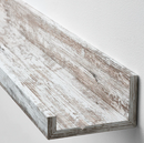 MOSSLANDA Picture ledge, white stained pine effect, 115 cm