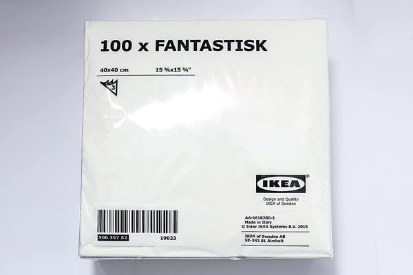 FANTASTISK IKEA paper napkin 40x40 cm