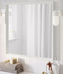 NISSEDAL Mirror 65x65cm, white