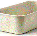 NOJIG Organiser, plastic/beige, 10x20x5 cm