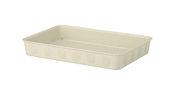 NOJIG  organizer plastic/beige 25x35x5 cm