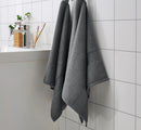 FREDRIKSJÖN Hand towel, dark grey, 50x100 cm