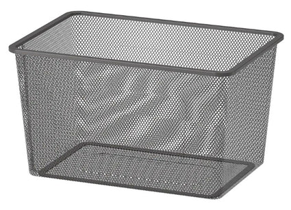 TROFAST Mesh storage box, dark grey, 42x30x23 cm