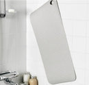 DOPPA Bathtub mat, light grey, 33x84 cm