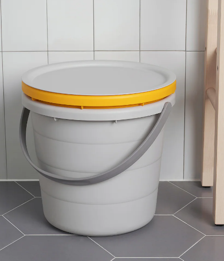 PEPPRIG IKEA Bucket set of 3in1 with lid