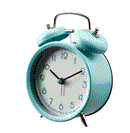 PLIRA IKEA Alarm clock, turquoise 10 cm