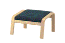 POANG Footstool frame, birch veneer