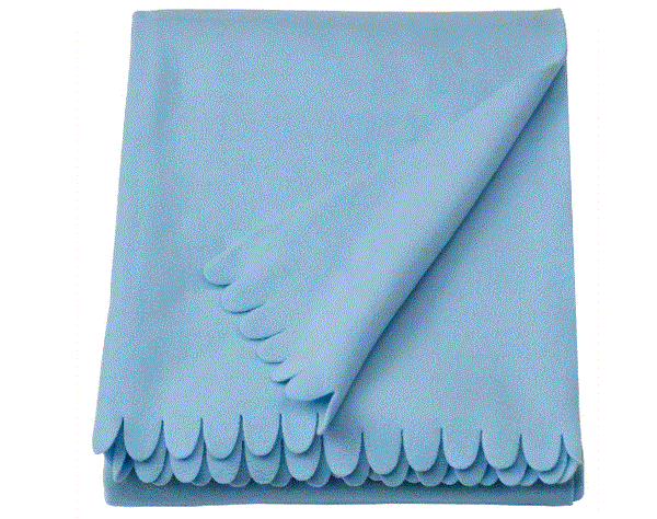 POLARVIDE blanket blue