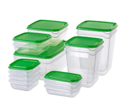 PRUTA IKEA Food container set of 17.