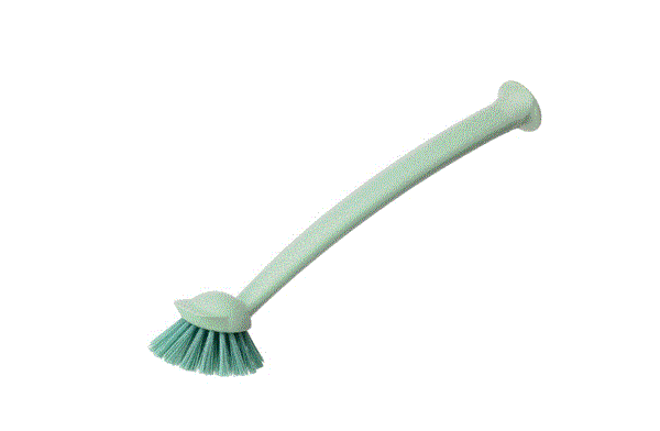 RINNIG Dish-washing brush, green