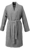 ROCKÅN Bath robe, grey, L/XL