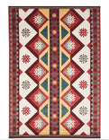 CYKELVAG Rug, low pile, multicolour, 133x195 cm