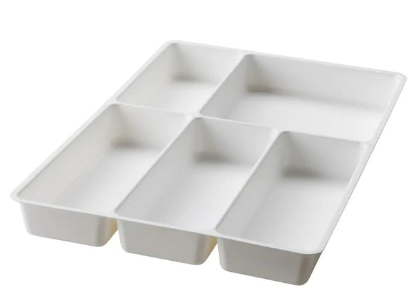 STÖDJA Cutlery tray, white, 31x50 cm