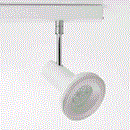 STRATOSFAR Ceiling spotlight with 5 spots, white/chrome-plated