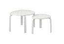 SVALSTA Nesting of tables, set of 2, white